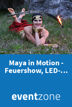 Maya in Motion - Feuershow, LED-und Schwarzlichtshow, Bauchtanzshow, Bauchtänzer aus Ulm